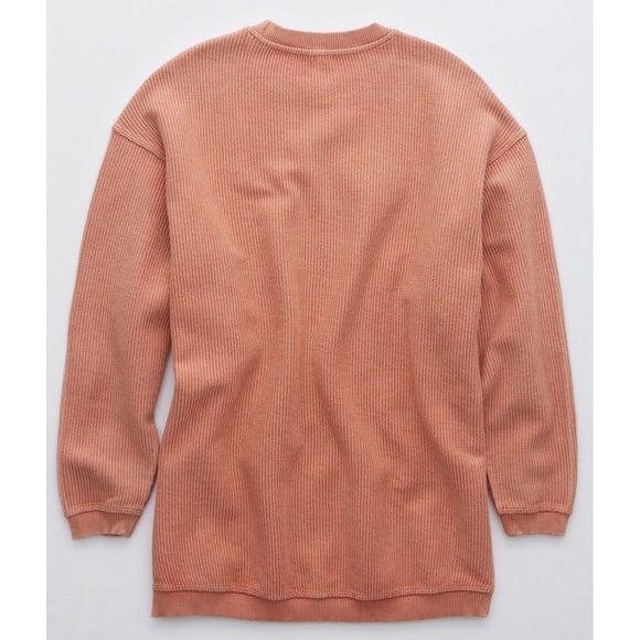 🆕 [Aerie] New Love Corded Oversized Sweatshirt - Picture 2 of 9